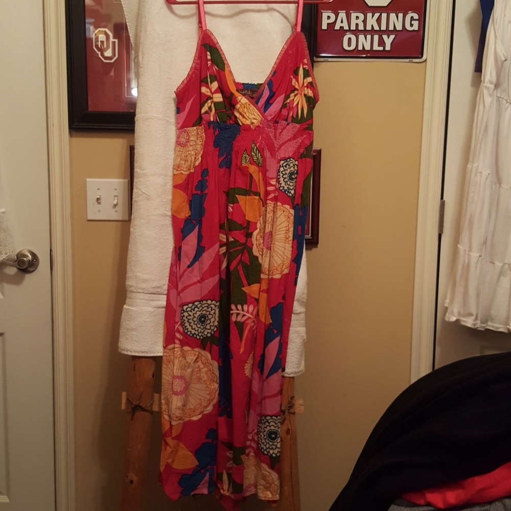 Dress floral sun dress